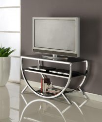 Prateleira de TV na parede (295+ fotos): nuances de design (articulada, canto, vidro)