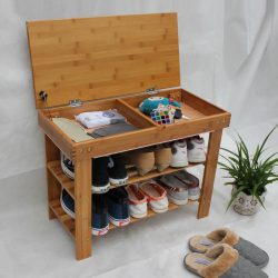 Антре с рафтове за обувки и дрехи Ръцете: 125+ опции за снимки (със седалка, с закачалка, с табуретка и не само)
