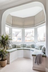 Römische Vorhänge im Innenraum (205+ Fotos) - Stilvolle Fensterdekoration mit eigenen Händen (Schritt für Schritt Anleitung)