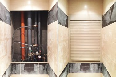 Shutters in the toilet - De keuze van de moderne man. 70+ (foto) opties en nuances van hun installatie