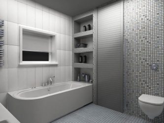 Persianas en el baño - La elección del hombre moderno. 70+ (foto) opciones y matices de su instalación.