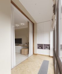 تصميم شرفة مع خزانة الملابس - نحن توفير مساحة الشقة (165+ صور). كيف تصنع خزانة جميلة بيديك؟
