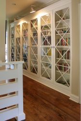 Boekenkasten met glazen deuren - 170+ (foto) Modelopties