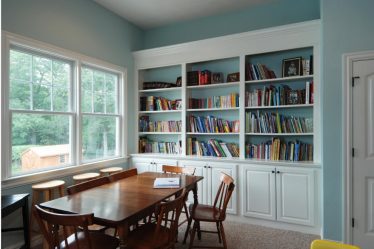 Шкафове за книги със стъклени врати - 170+ (Photo) Опции за модел