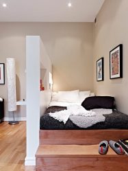 Rideaux pour la chambre à coucher: (280 + Photo): Un accessoire lumineux pour votre intérieur en 2018