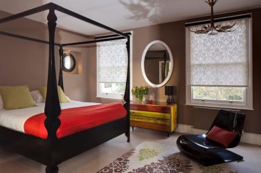 Modern design av gardiner till sovrummet - Betydande detaljer som alla borde veta om
