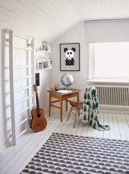 Schwedische Mauer in einer Wohnung für Kinder und Erwachsene mit eigenen Händen (135+ Fotos)