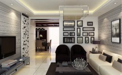Interior Design mit grauer Tapete (140+ Fotos): Allgemeine Regeln für Auswahl und Kombination