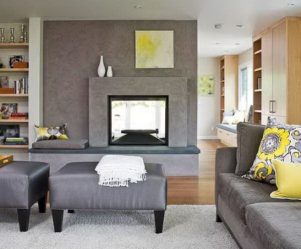 Interior Design mit grauer Tapete (140+ Fotos): Allgemeine Regeln für Auswahl und Kombination