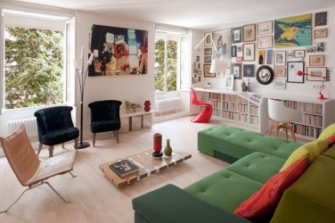 Style moderne dans les intérieurs des appartements: du moderne au contemporain