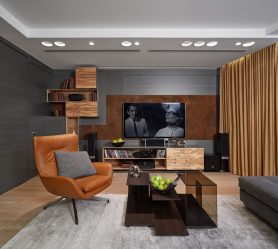 Estilo moderno nos interiores dos apartamentos: do moderno ao contemporâneo