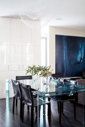 Mesas de cristal - fiabilidad y exclusividad del interior. 285+ (foto) opciones con gusto del diseñador