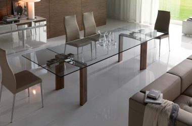 Glass tables - reliability and exclusivity of the interior. 285+ (Photo) options with designer taste