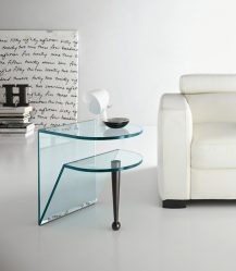 Mesas de cristal - fiabilidad y exclusividad del interior. 285+ (foto) opciones con gusto del diseñador