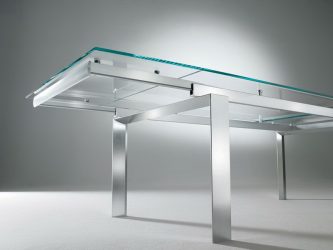 Mesas de vidro - confiabilidade e exclusividade do interior. 285+ (foto) opções com gosto de designer