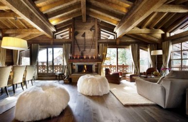 The interior of the house in the style of Chalets: How to create an alpine tale? 210+ Design photos from inside and outside