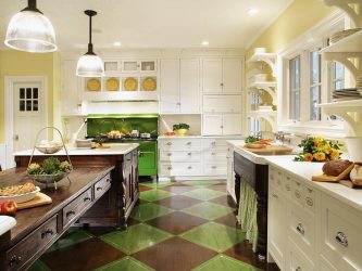 Mutfak için bir renk nasıl seçilir: Pratik ipuçları (200+ Fotoğraf)
