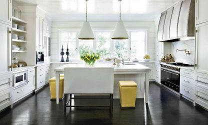 วิธีเลือกสีสำหรับห้องครัว: เคล็ดลับการปฏิบัติ (200+ ภาพ)