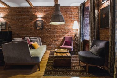 Wenge în interior: 160+ (Photo) combinații de culori cu mobilier (design de living, dormitor, hol)