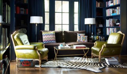 Венге в интериора: 160+ (Фото) цветни комбинации с мебели (дизайн на дневната, спалнята, коридора)