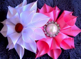How to make a flower from a ribbon Doing your own hands (90+ Photos): Simple Master Classes for Creating a Beautiful Bud
