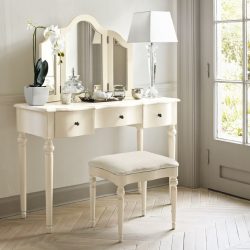Sittbord med spegel och belysning: 140+ (Foto) Alternativ för ditt sovrum