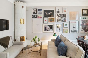 Beautiful Corner Living Rooms - 215+ Photos Best Solutions Economisez de l'espace (placard, cheminée, canapé)