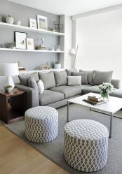 Beautiful Corner Living Rooms - 215+ รูปภาพโซลูชั่นที่ดีที่สุดประหยัดพื้นที่ (ตู้เสื้อผ้า, เตาผิง, โซฟา)
