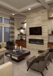 Splendido angolo soggiorno - 215+ foto Le migliori soluzioni Risparmio spazio (armadio, camino, divano)