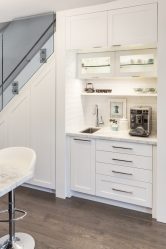 How to make a narrow and long kitchen: nuances and tricks for a small interior (175+ Photos)