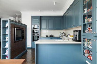 Cum sa faci o bucatarie ingusta si lunga: nuante si trucuri pentru un mic interior (175+ Fotografii)
