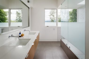 Badrumsdesign med och utan diskbänk: Välja möbler (165 + bilder). Vad är det som föredras?