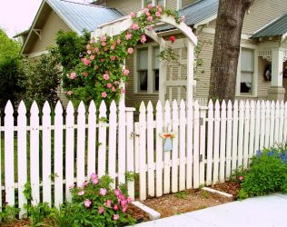 Ограда за частна дървена къща: Как да изберем? 200+ (Снимки) Красиви опции