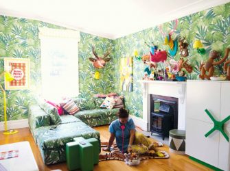 Gröna tapeter: 200+ Designbilder för ditt interiör. Vilka tapeter är lämpliga för väggar i sovrummet, köket, vardagsrummet?
