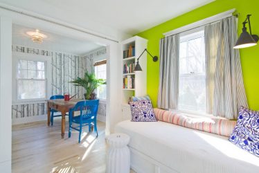 녹색 월페이퍼 : 인테리어를위한 200 개 이상의 디자인 사진. 어떤 월페이퍼가 침실, 부엌, 거실 벽에 적합합니까?