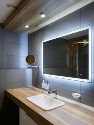 تصميم من خلف المرآة - المرايا الصغيرة والكبيرة في المناطق الداخلية من الشقة (290+ صور)