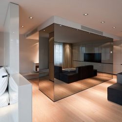 Thiết kế từ phía sau gương - Gương nhỏ và lớn trong nội thất căn hộ (hơn 290 ảnh)