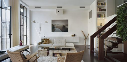 Élégance discrète de style américain: choisir le design d'un appartement (salon, chambre à coucher, cuisine)