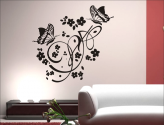 De beaux papillons sur le mur faites-le vous-même: plus de 140 décorations (photos) à l'intérieur (papier, volumétrique, autocollants)