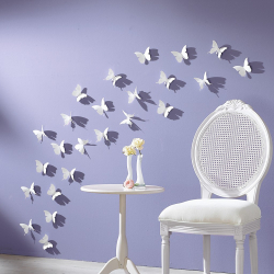 Όμορφες Πεταλούδες στον τοίχο το κάνετε μόνοι σας: 140+ (Φωτογραφία) διακοσμήσεις στο εσωτερικό (χαρτί, ογκομετρική, αυτοκόλλητα)