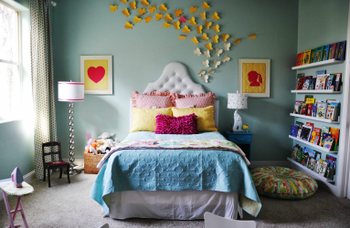 Fructe fluturi pe perete face-te singur: 140 + (fotografie) decoratiuni interioare (hârtie, volumetric, autocolante)