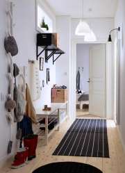 Οι πιο πρακτικοί τύποι συμπόσιων για το διάδρομο: με ράφια, κάθισμα και κρεμάστρα! 215+ (Φωτογραφία) Παραδείγματα σχεδίασης