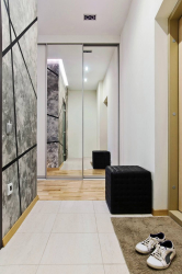 Koridor için en pratik ziyafet türleri: raf, oturma yeri ve askılı! 215+ (Fotoğraf) Tasarım örnekleri
