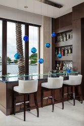 Bar pentru sticle în interiorul apartamentului sau casei - Cât de bine să faceți? 120+ (fotografie) dintr-un copac, etaj, unghiular