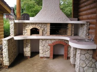 Espace barbecue dans le pays: Comment équiper une plate-forme d'un gazebo, d'un barbecue et d'un grill? (180+ Photos)
