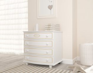Kenmerken Dresser wit 200+ (foto) opties (glanzend, met laden, zonder handvatten)