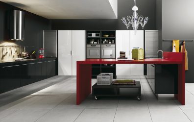 Nieuwe trend in de keukenwereld - Zwarte keuken in het interieur (220+ Foto-combinaties in het ontwerp)