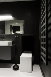 Siyah banyo iç trendleri - 250+ (Fotoğraf) moda trendleri