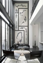 Κομψή, άνεση και ομορφιά (170+ φωτογραφίες): εσωτερικό σε μαύρο και άσπρο (σαλόνι, κρεβατοκάμαρα, κουζίνα)