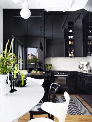 Stylish, Comfort and Beauty (170+ Photos): interior in black and white (living room, bedroom, kitchen)